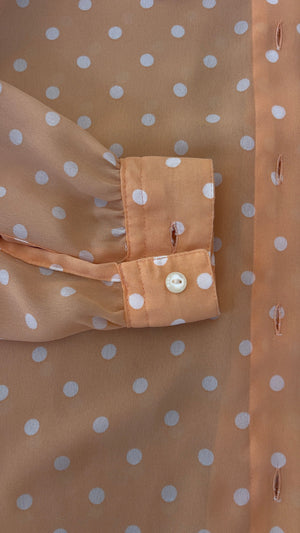 Camicia vintage a Pois