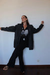 Giacca nera vintage