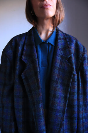 Cappotto over tartan vintage Norma