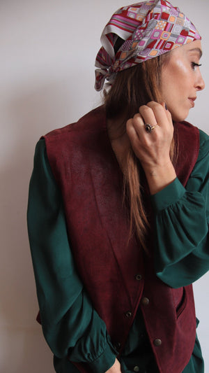 Gilet anni 80 vintage